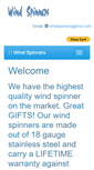 Mobile Screenshot of metalwindspinners.com